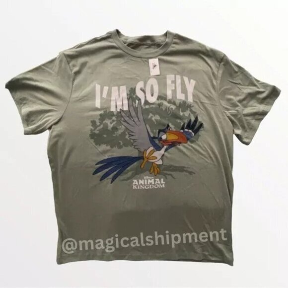 Disney Parks - Animal Kingdom "I’m So Fly" Zazu Lion King Shirt for Adults - Picture 1 of 3